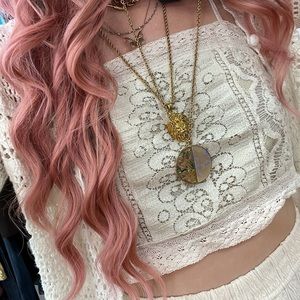 Long Circle Necklace